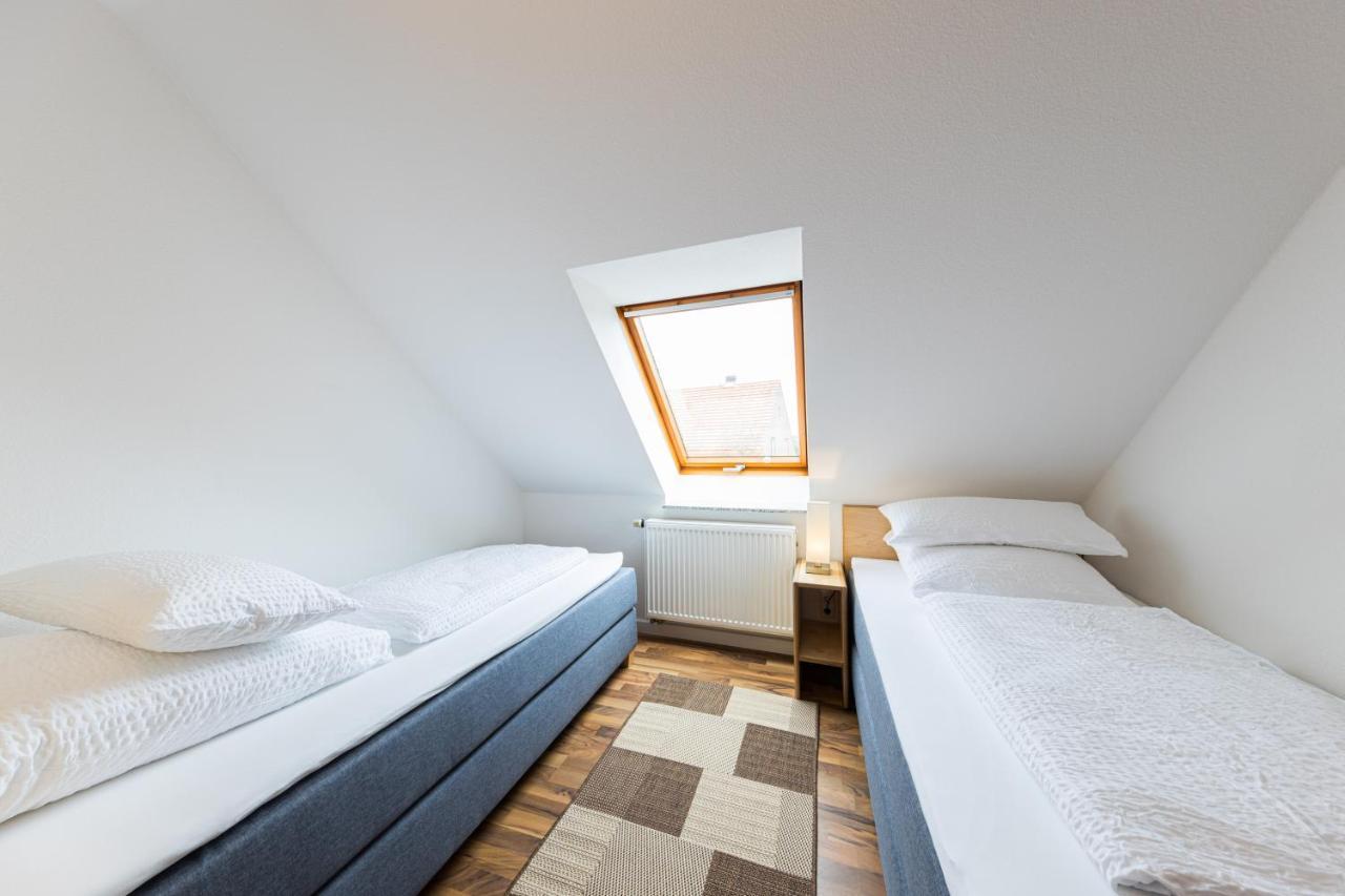 Pension Sonne Appartements มินเดิน ภายนอก รูปภาพ