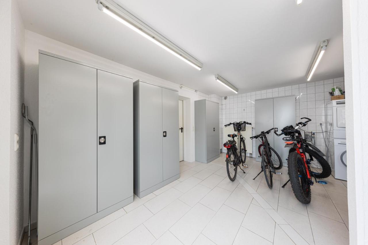 Pension Sonne Appartements มินเดิน ภายนอก รูปภาพ