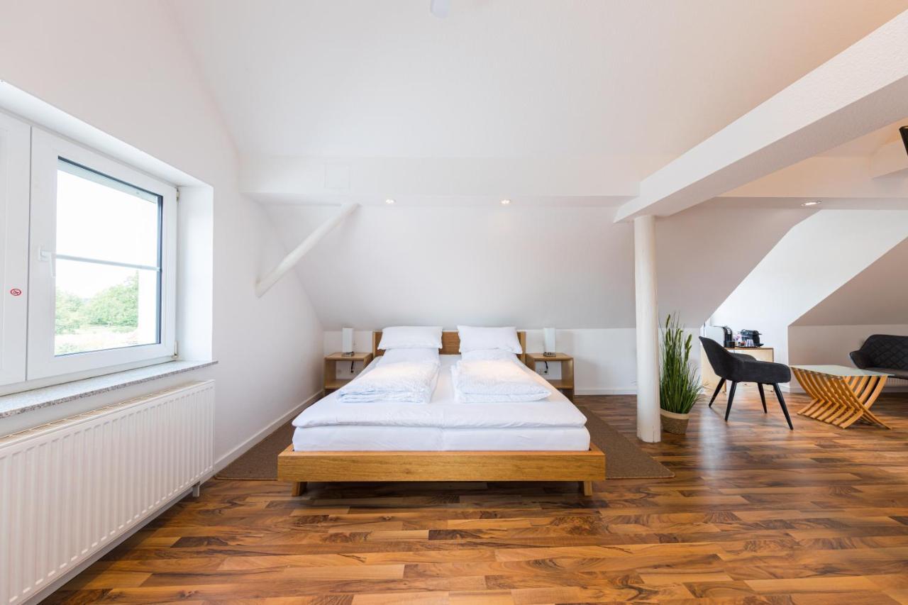 Pension Sonne Appartements มินเดิน ภายนอก รูปภาพ