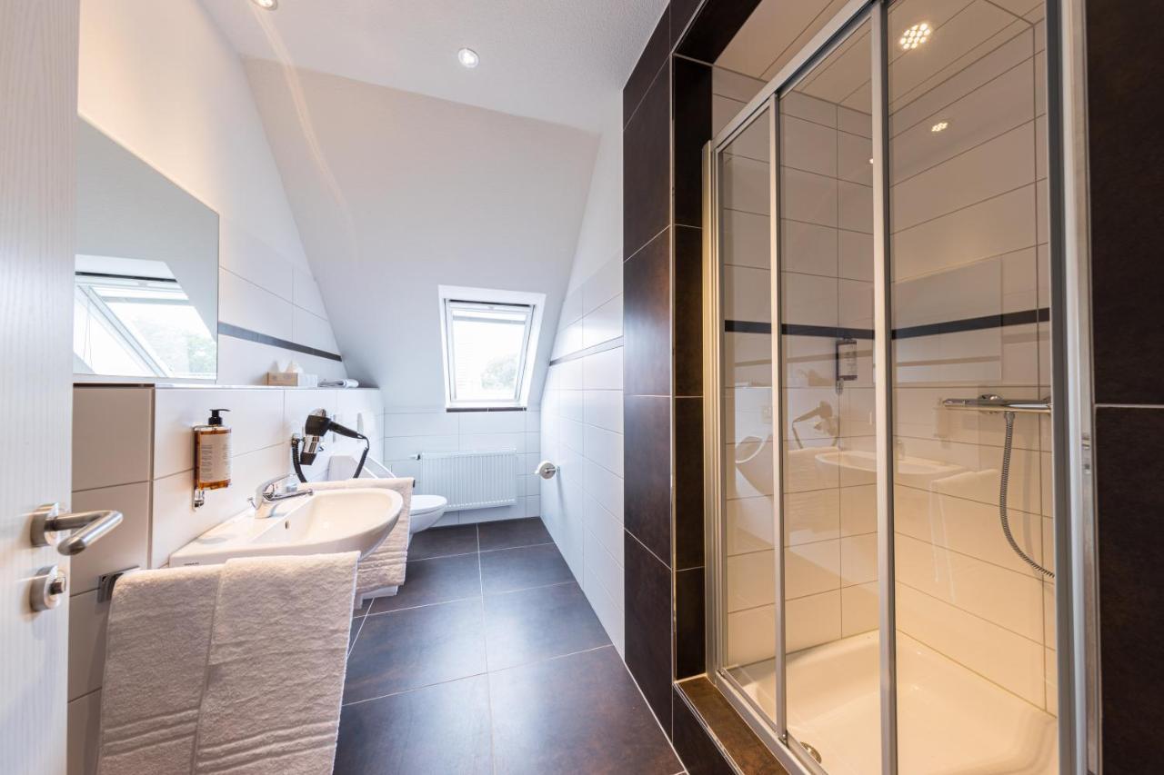 Pension Sonne Appartements มินเดิน ภายนอก รูปภาพ
