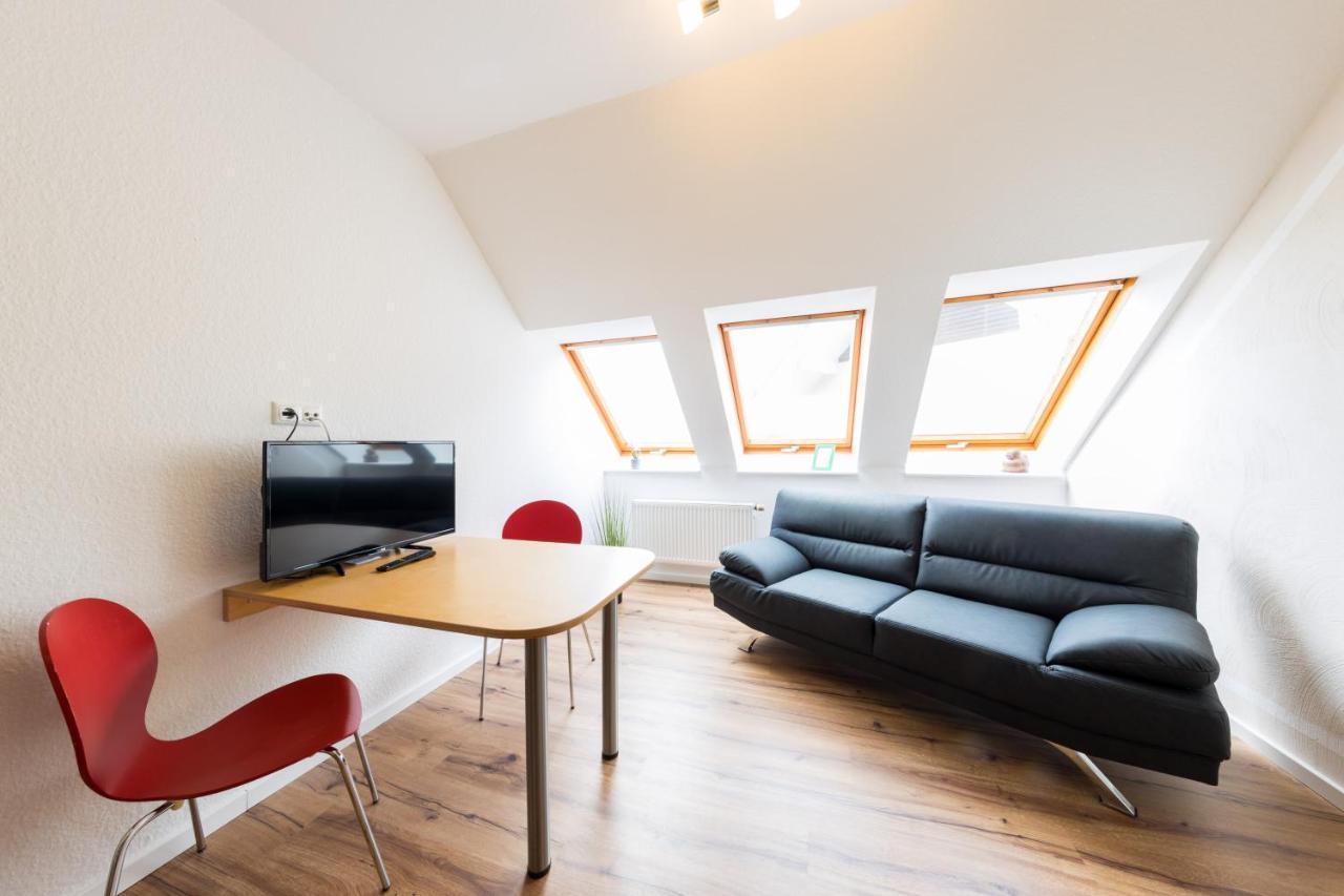 Pension Sonne Appartements มินเดิน ภายนอก รูปภาพ
