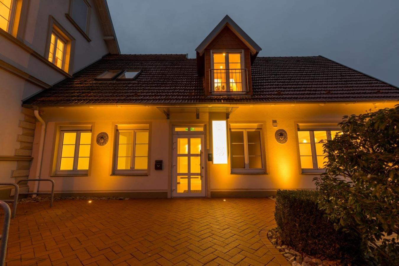 Pension Sonne Appartements มินเดิน ภายนอก รูปภาพ