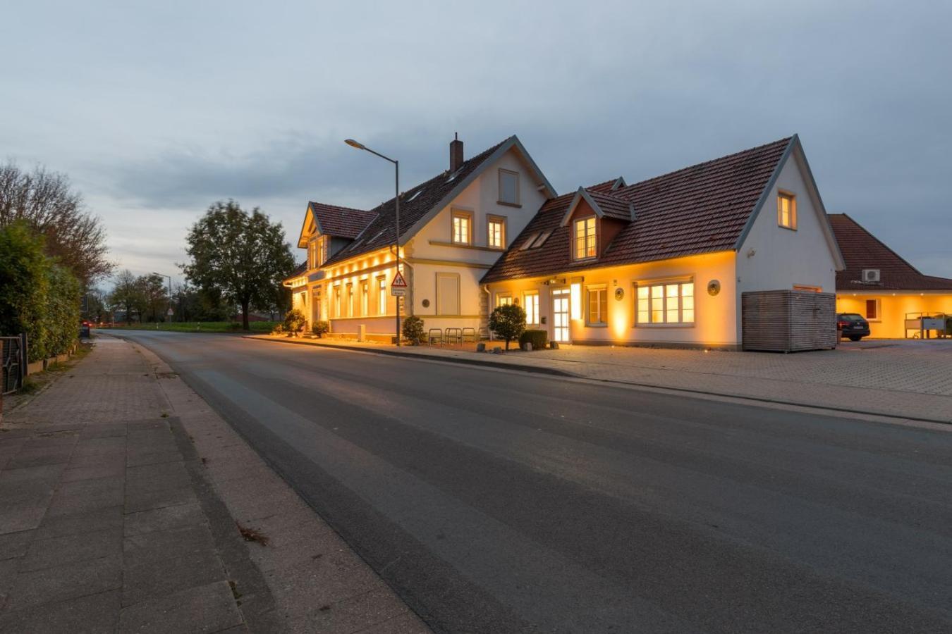 Pension Sonne Appartements มินเดิน ภายนอก รูปภาพ