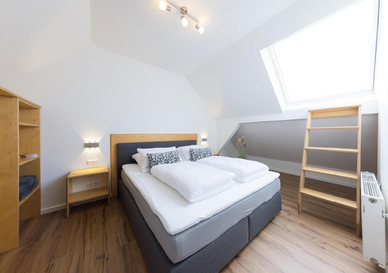 Pension Sonne Appartements มินเดิน ภายนอก รูปภาพ