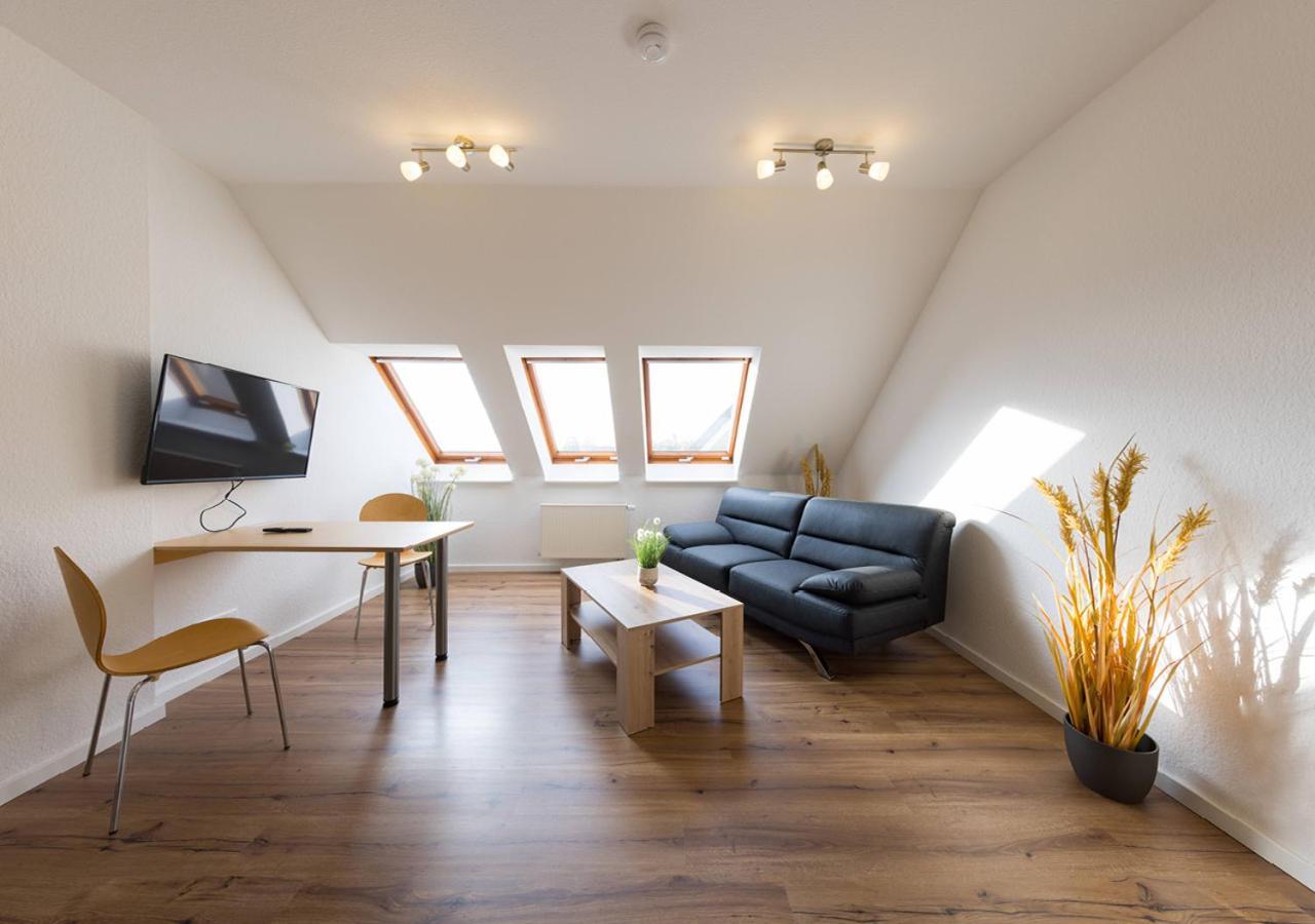 Pension Sonne Appartements มินเดิน ภายนอก รูปภาพ